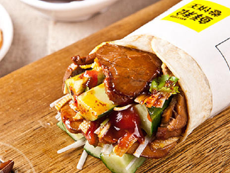 【鲜粮卷饼王】快餐加盟可外卖小本创业简单操